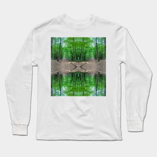 Endless Forest Of Green Trees Long Sleeve T-Shirt